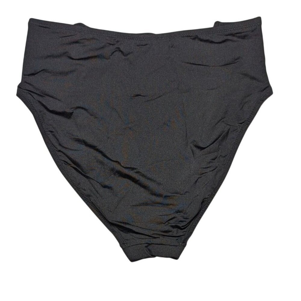 Trina Turk Monaco Pleated High-Waist Bikini Bottom NWT Beach Resort Swim Cruise - Picture 2 of 9